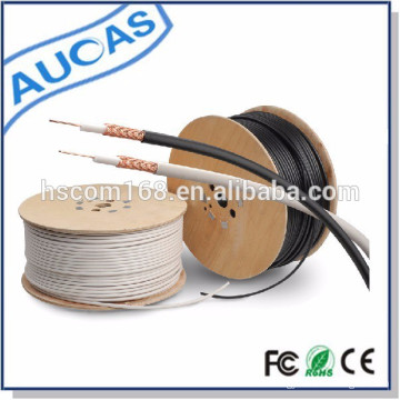 Neue Modell PVC Lederjacke RG58 / RG59 / RG6 / RG11kabel Koaxial Preis 75ohm für CCTV / CATV